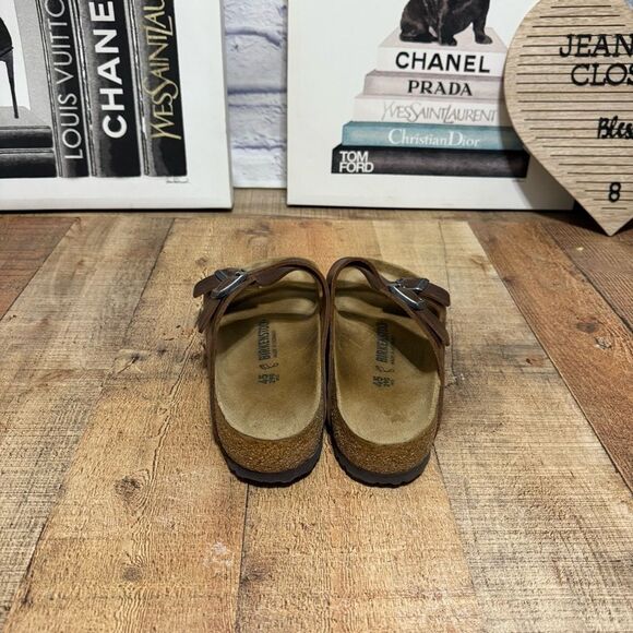 Birkenstock Arizona Men Sandals Vintage Wood Roast Size 45 Mens US‎ 12 main image 5